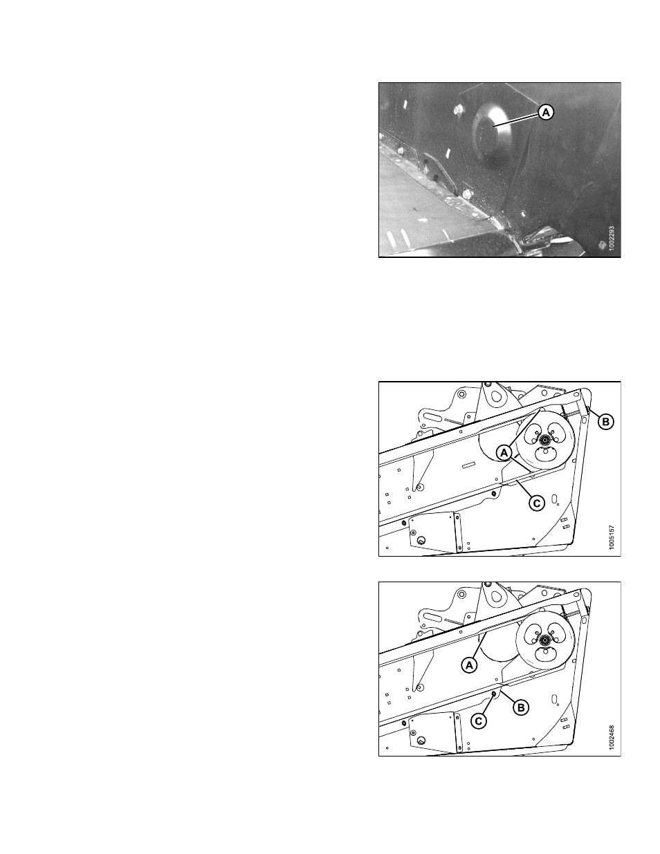 Tensioning knife drive belts | MacDon FD75 OM User Manual | Page 327 / 448