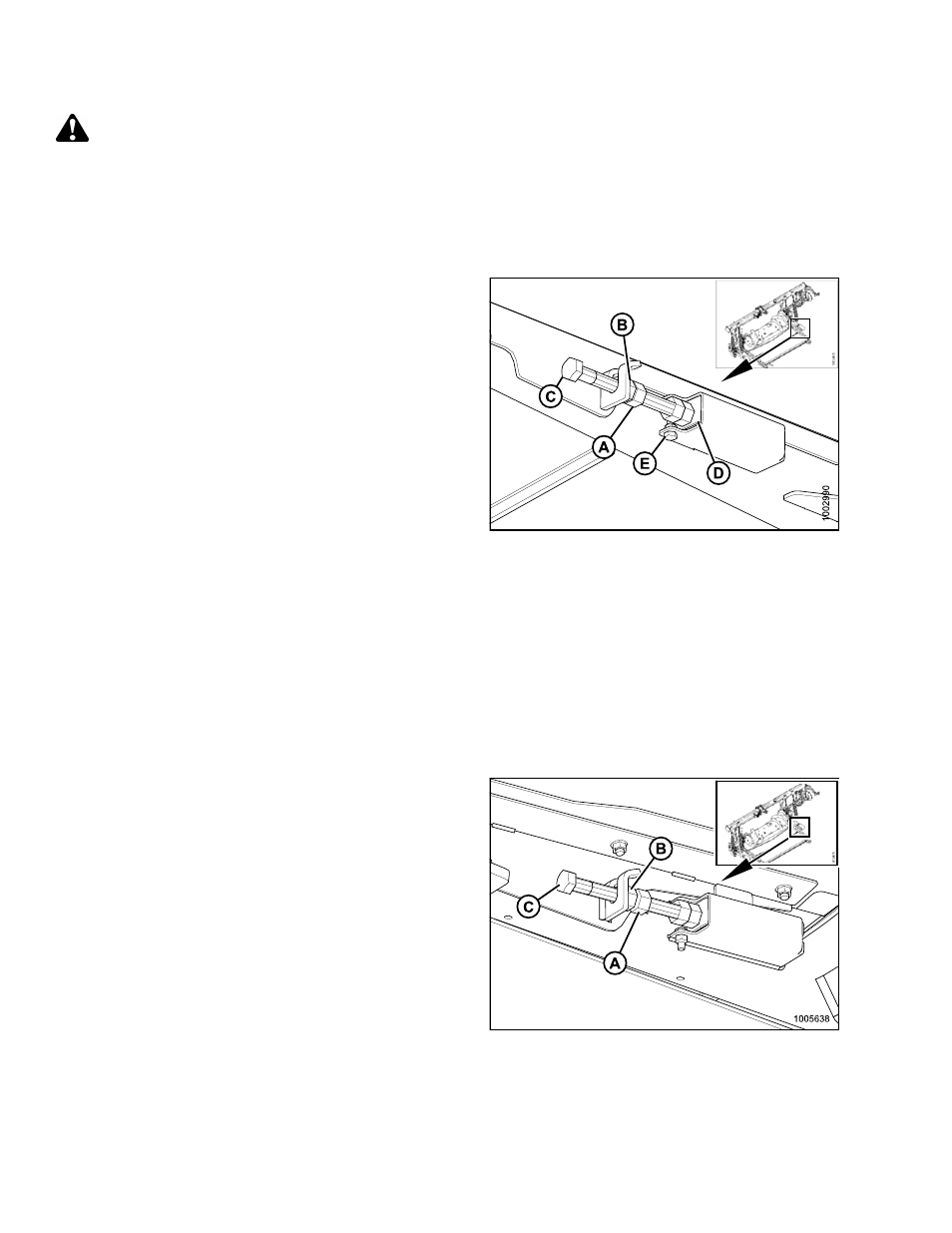 3adapter drive roller, Removing adapter feed draper drive roller, Adapter drive roller | Caution, 3 adapter drive roller | MacDon FD75 OM User Manual | Page 338 / 448