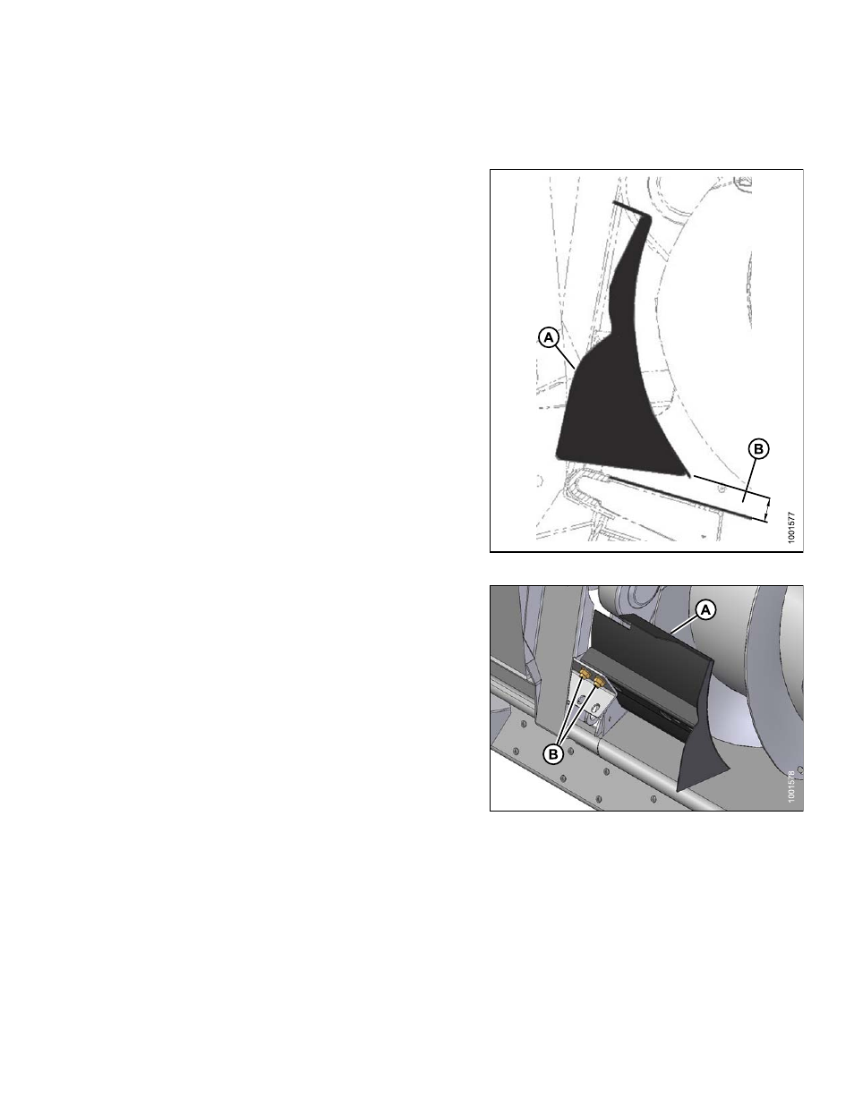 3replacing feed deflectors, Replacing feed deflectors, 3 replacing feed deflectors | MacDon FD75 OM User Manual | Page 347 / 448