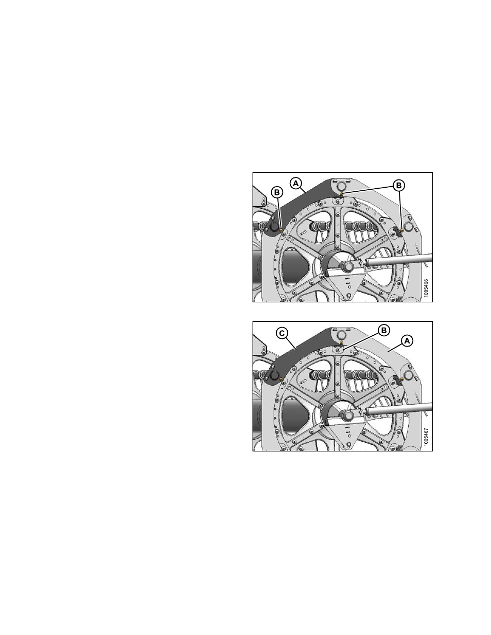 11reel endshields, Replacing endshield, Reel endshields | 11 reel endshields | MacDon FD75 OM User Manual | Page 398 / 448