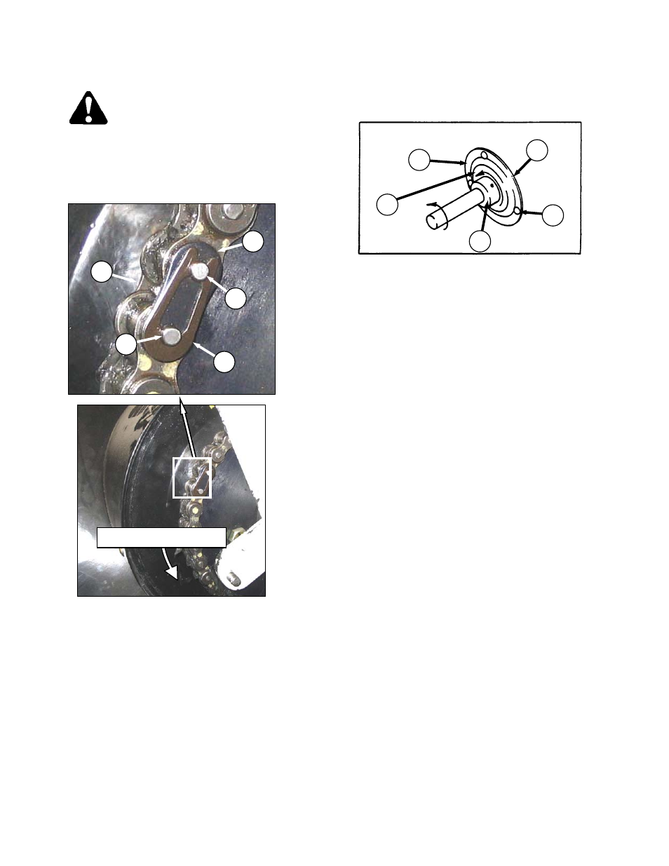 Caution | MacDon CA25 OM User Manual | Page 102 / 205