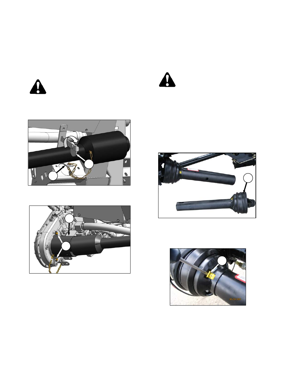 Caution | MacDon CA25 OM User Manual | Page 124 / 205