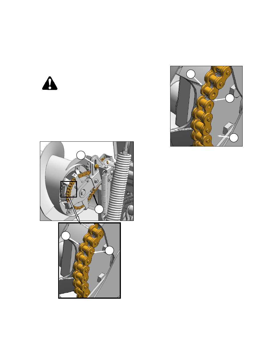 Caution | MacDon CA25 OM User Manual | Page 129 / 205