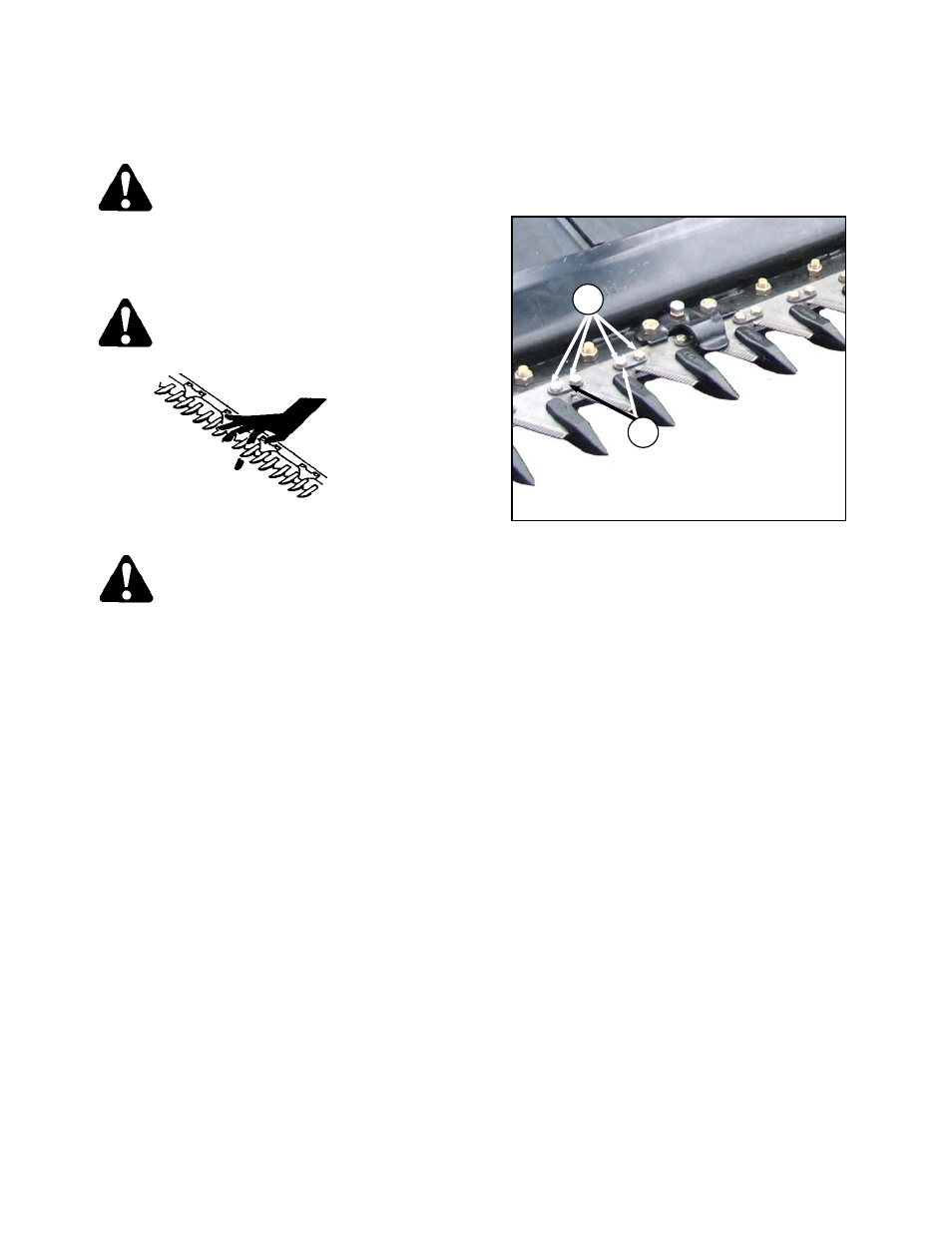 Caution, Warning | MacDon CA25 OM User Manual | Page 132 / 205