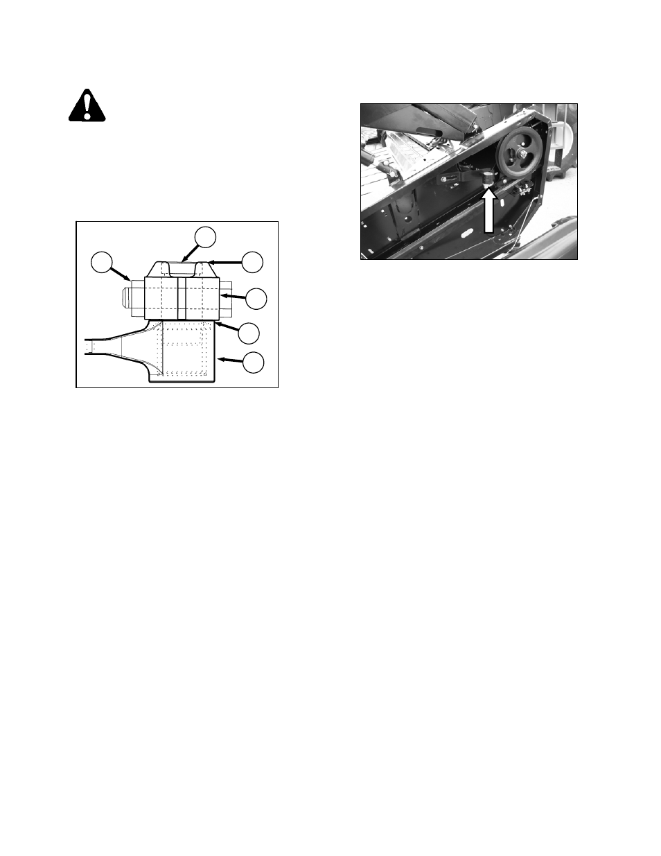 Warning | MacDon CA25 OM User Manual | Page 134 / 205