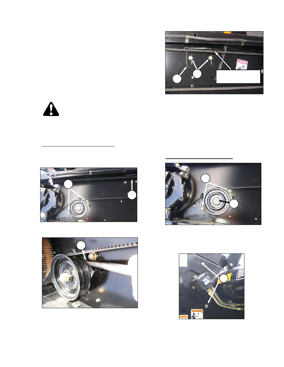 Caution | MacDon CA25 OM User Manual | Page 139 / 205