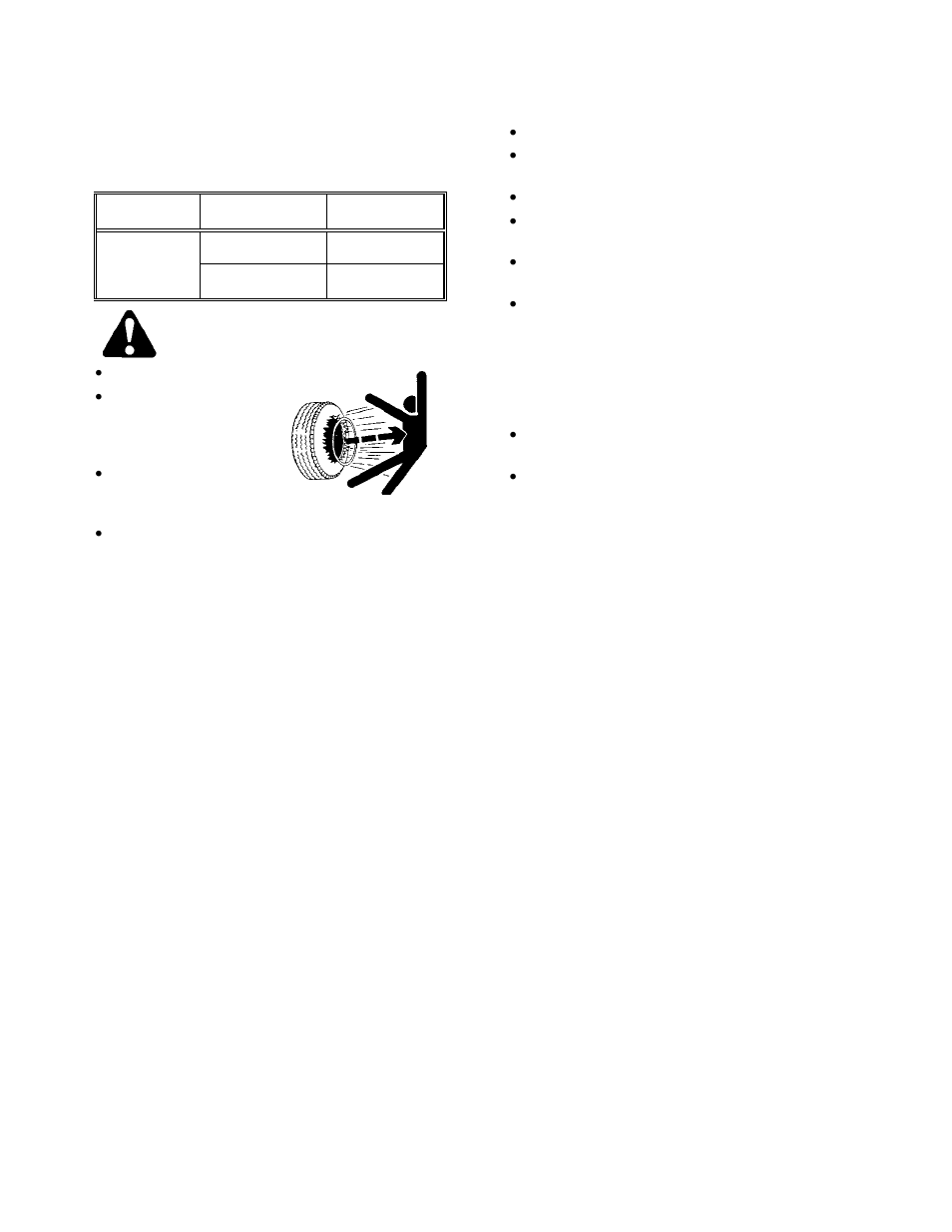 Warning | MacDon CA25 OM User Manual | Page 186 / 205