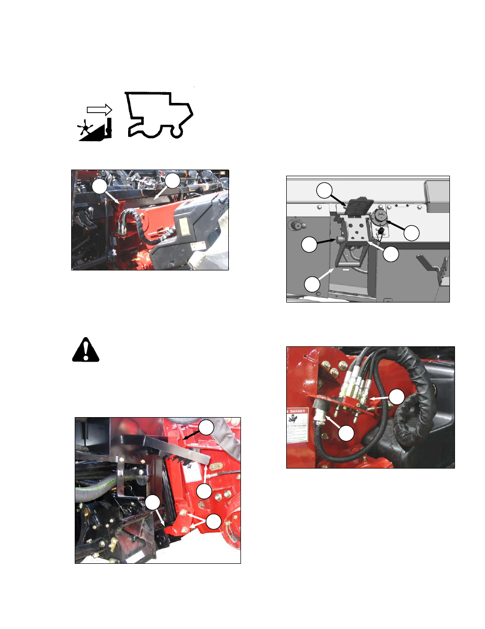 Caution | MacDon CA25 OM User Manual | Page 33 / 205