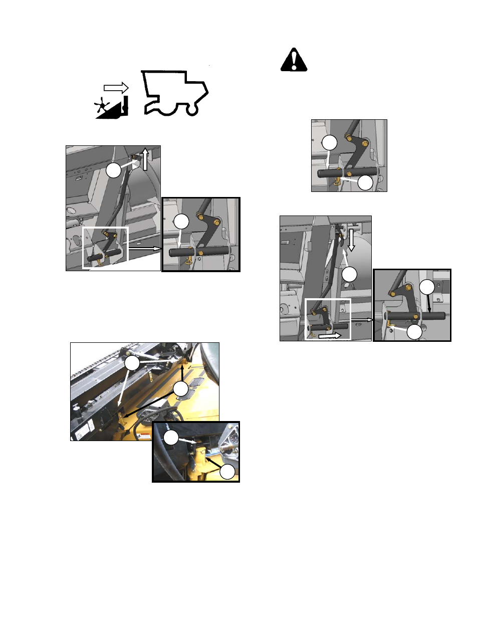 Caution | MacDon CA25 OM User Manual | Page 41 / 205