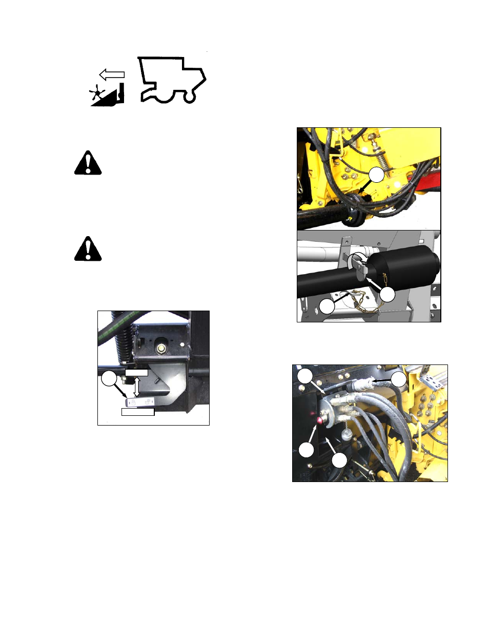 Danger, Caution | MacDon CA25 OM User Manual | Page 47 / 205