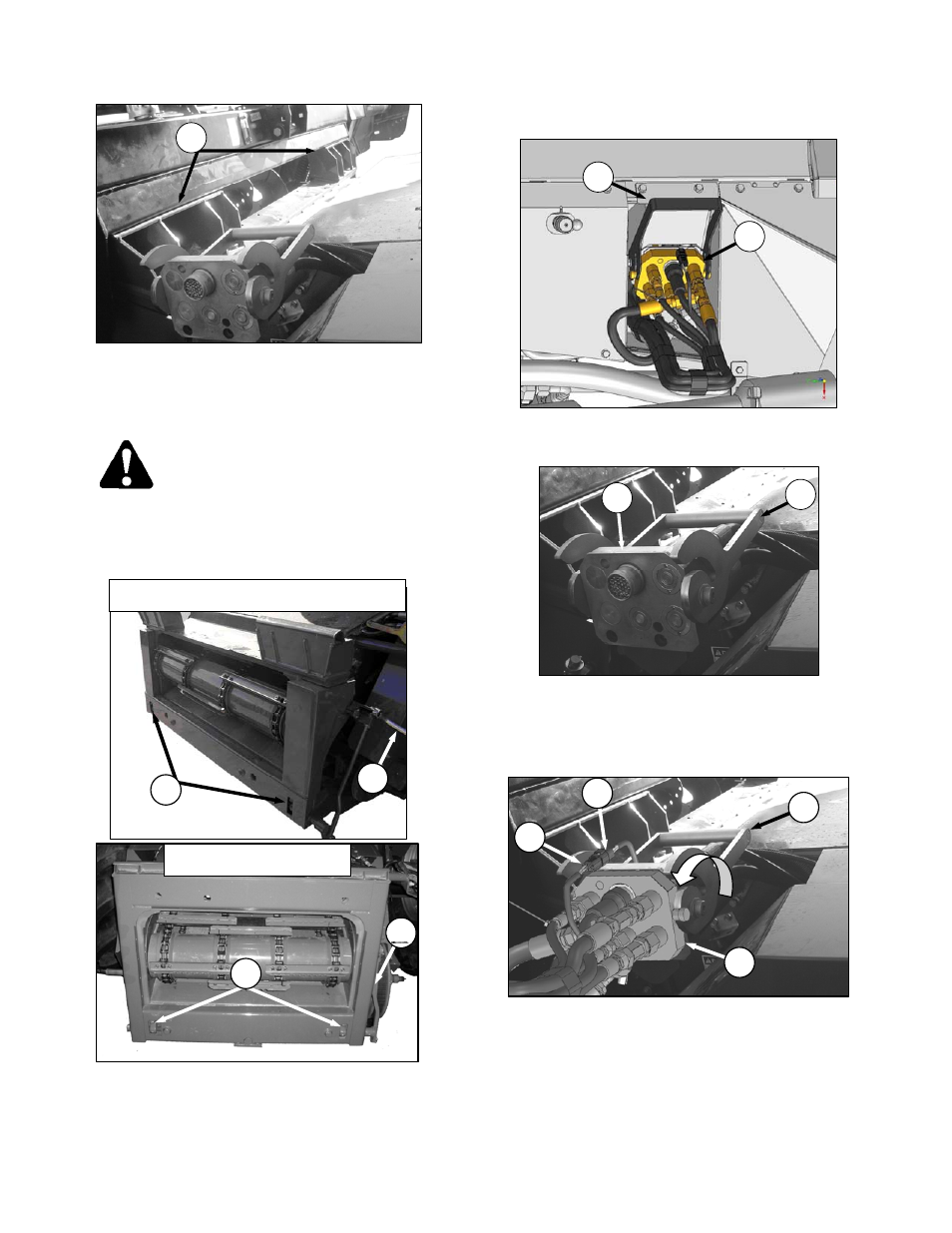 Caution | MacDon CA25 OM User Manual | Page 50 / 205