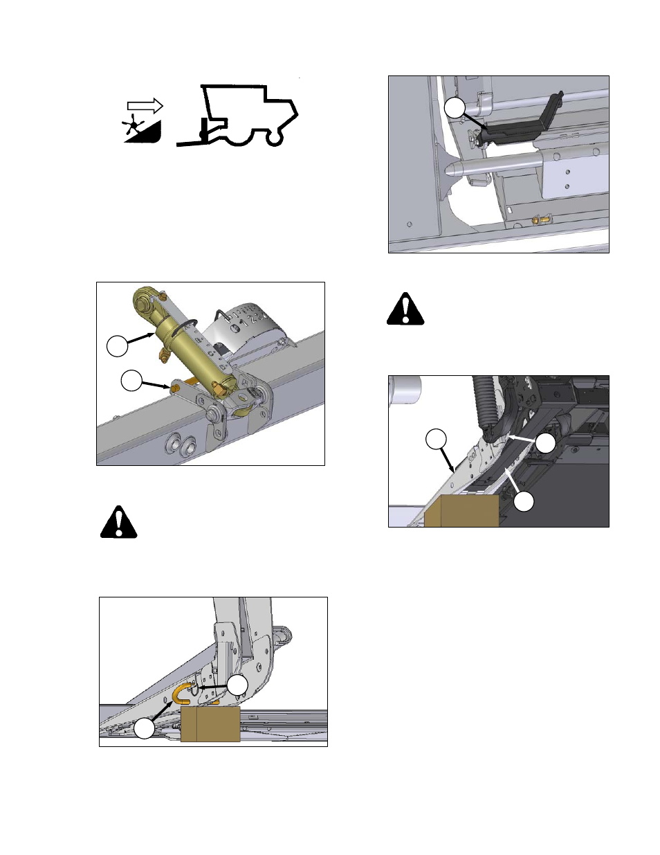 Caution | MacDon CA25 OM User Manual | Page 57 / 205