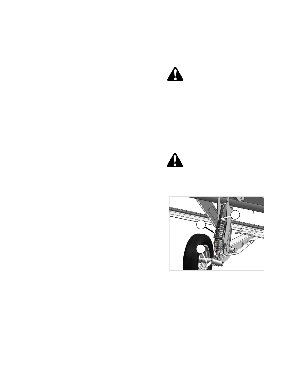 Caution | MacDon CA25 OM User Manual | Page 65 / 205