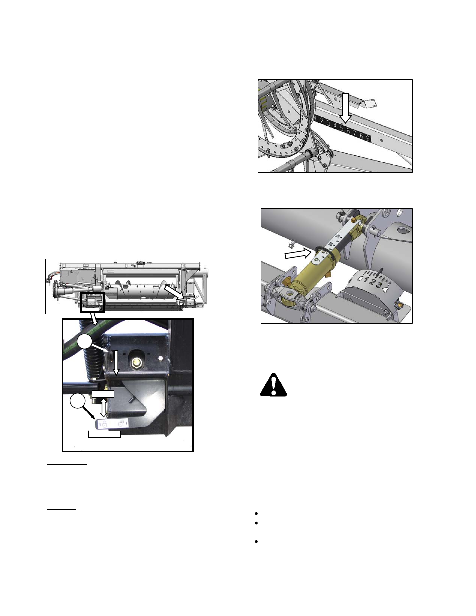 Caution | MacDon CA25 OM User Manual | Page 68 / 205