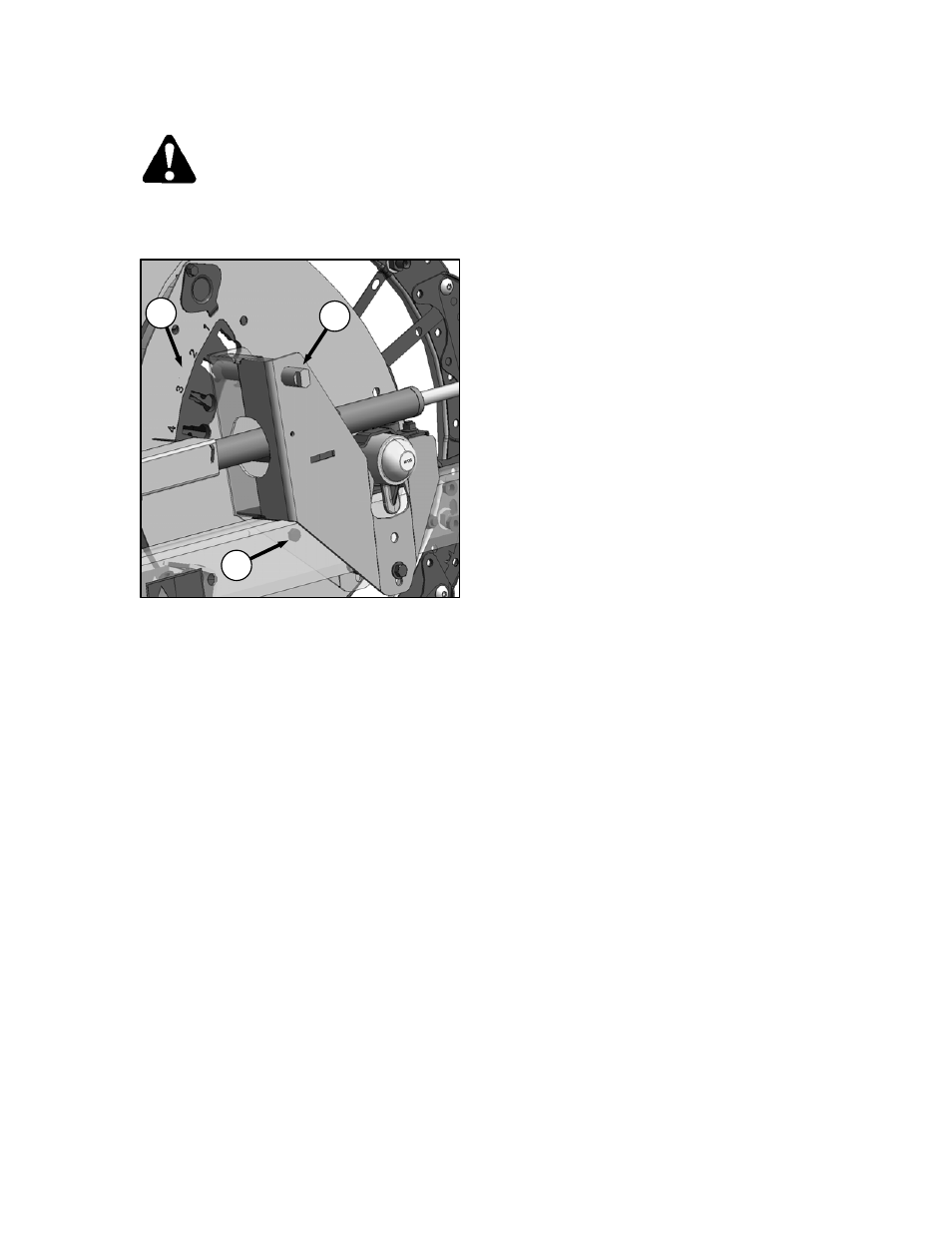 Warning | MacDon CA25 OM User Manual | Page 81 / 205