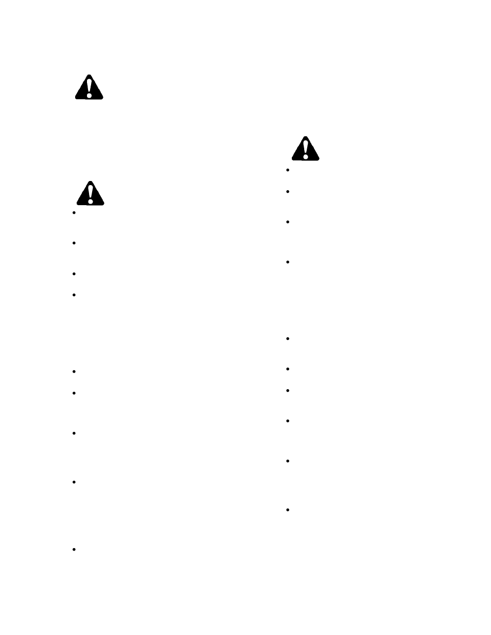 Warning, Caution | MacDon CA25 OM User Manual | Page 89 / 205