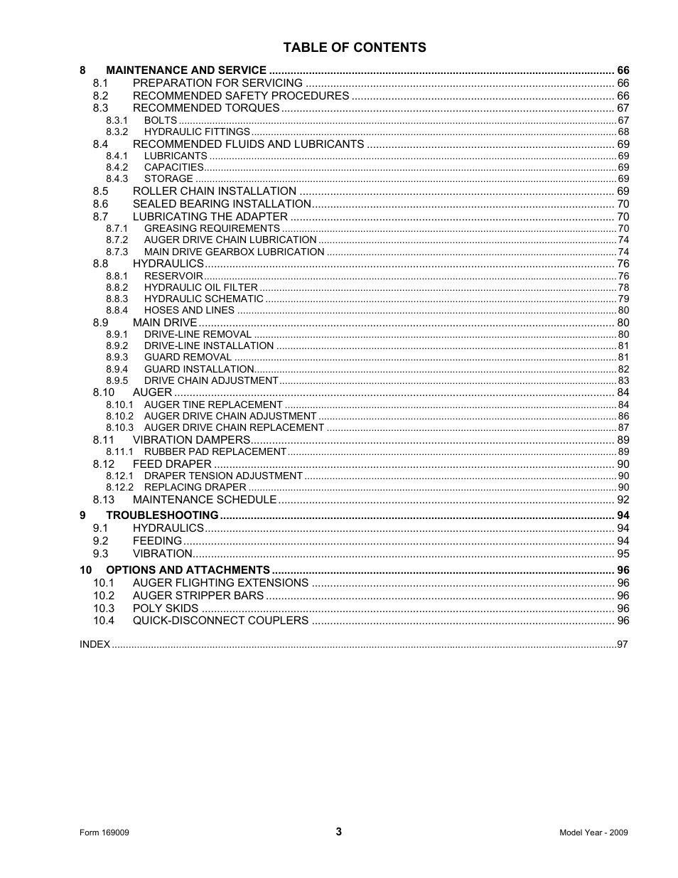 MacDon CA20 Operators Manual User Manual | Page 5 / 100