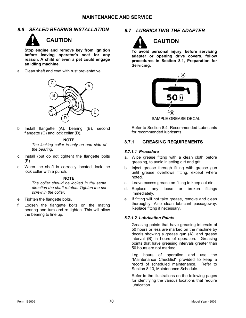 Caution | MacDon CA20 Operators Manual User Manual | Page 72 / 100