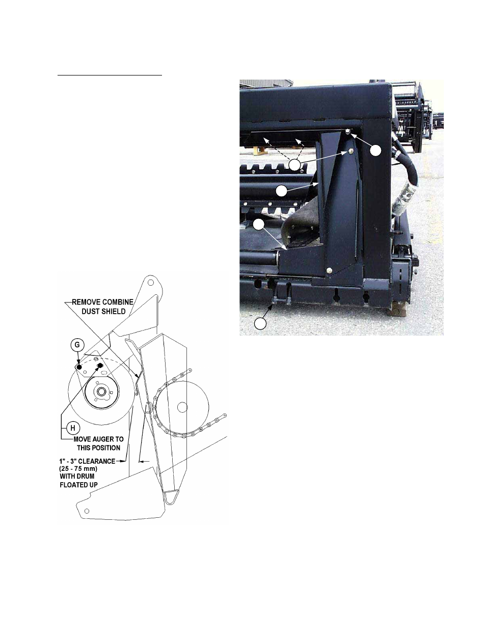 Adapter mounting instructions for case ih combines | MacDon 871 Combine Adapter User Manual | Page 42 / 68