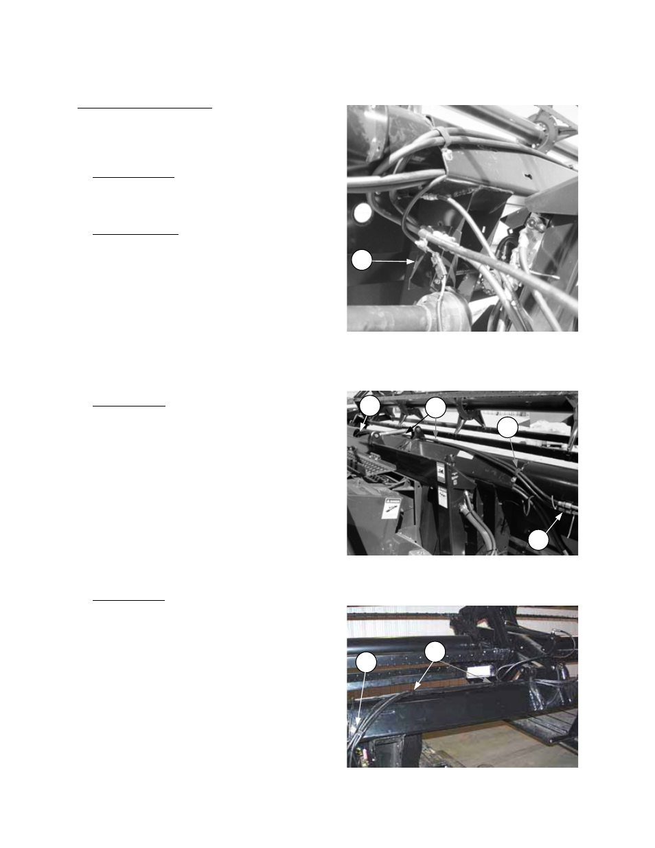 Adapter mounting instructions for gleaner combines | MacDon 871 Combine Adapter User Manual | Page 45 / 68