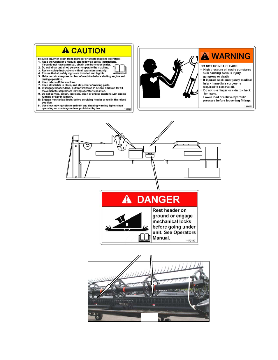 MacDon FD70 for Combine Operators User Manual | Page 11 / 246