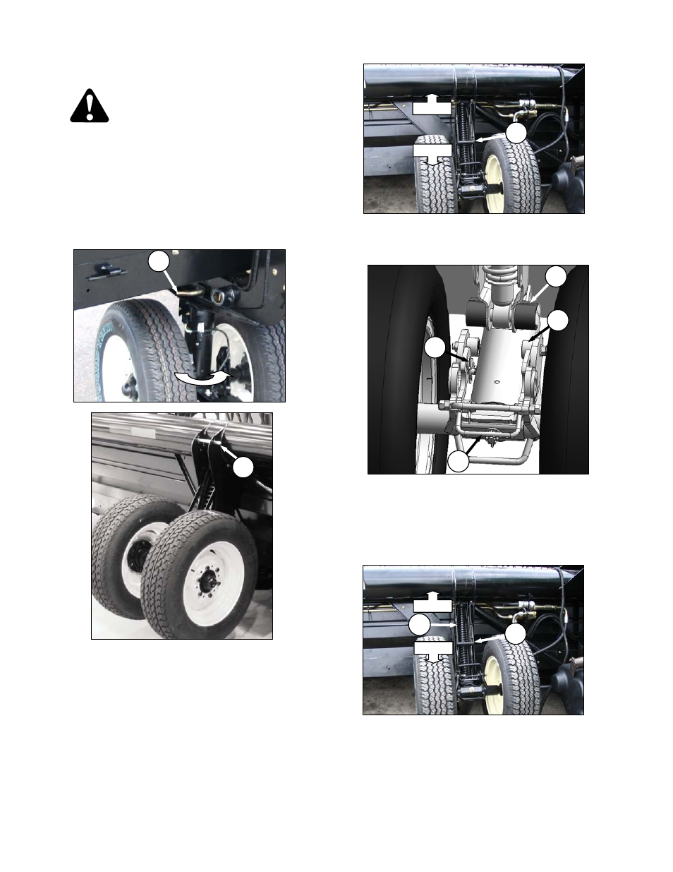 Danger | MacDon FD70 for Combine Operators User Manual | Page 120 / 246
