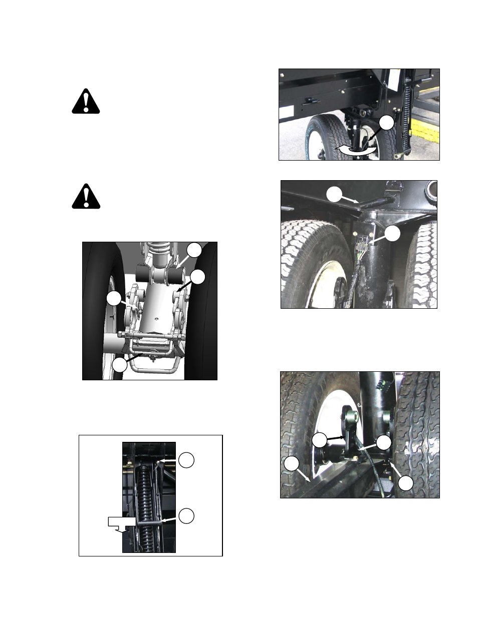 Danger, Caution | MacDon FD70 for Combine Operators User Manual | Page 123 / 246
