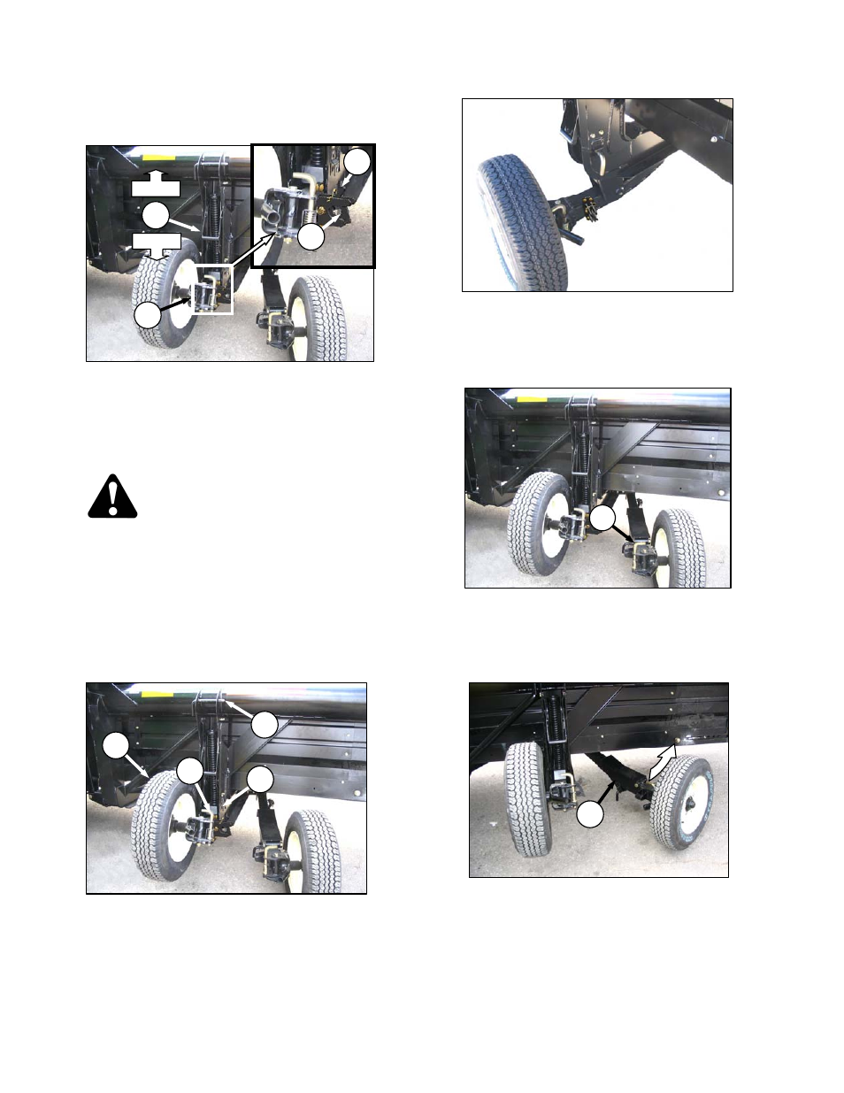 Caution | MacDon FD70 for Combine Operators User Manual | Page 124 / 246