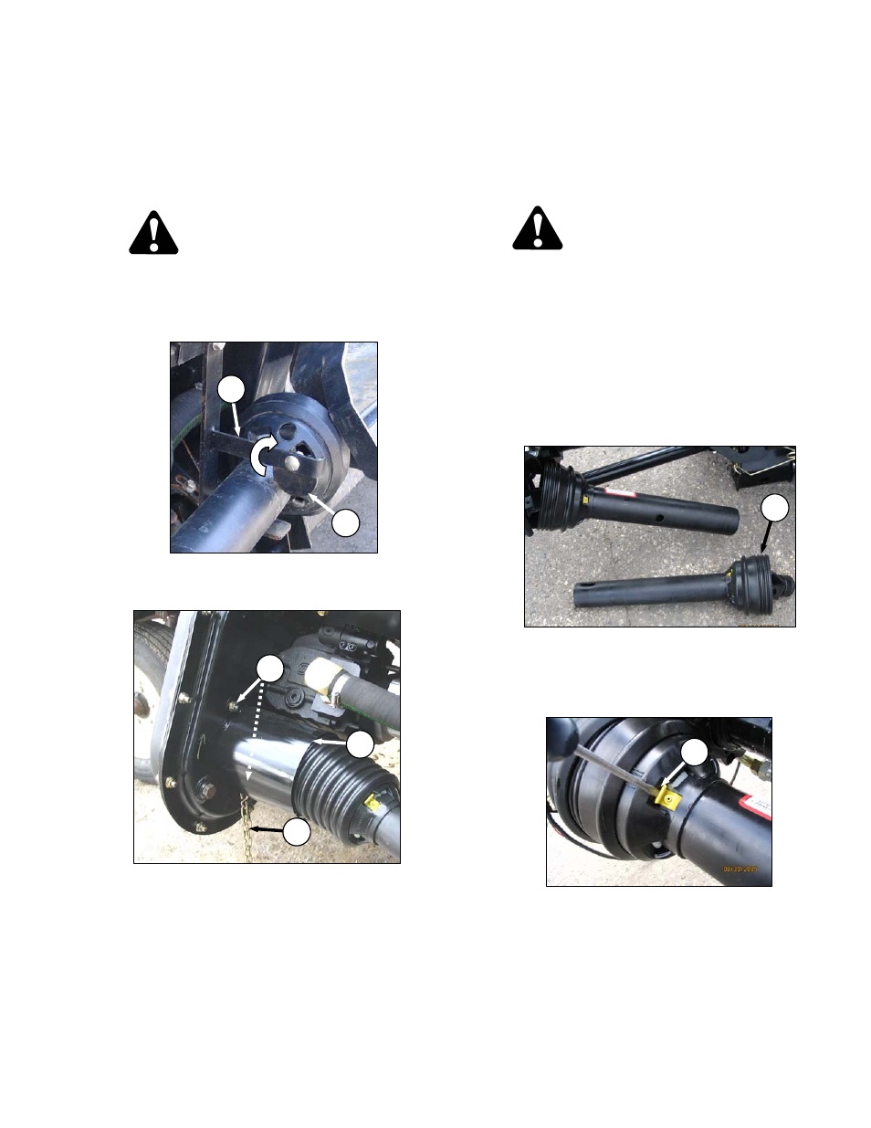 Caution | MacDon FD70 for Combine Operators User Manual | Page 159 / 246