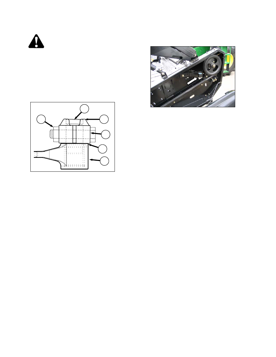 Warning | MacDon FD70 for Combine Operators User Manual | Page 170 / 246
