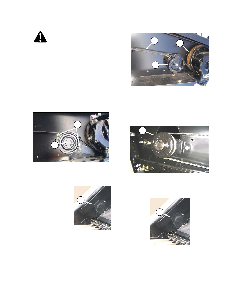 Caution | MacDon FD70 for Combine Operators User Manual | Page 179 / 246