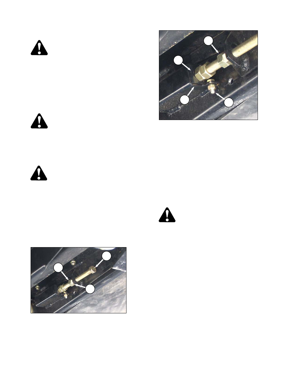 Caution, Danger | MacDon FD70 for Combine Operators User Manual | Page 184 / 246