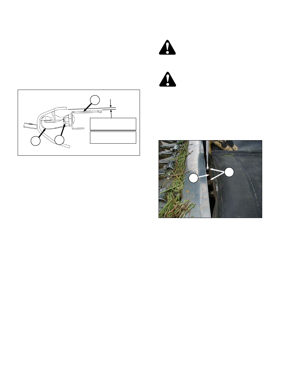 Danger | MacDon FD70 for Combine Operators User Manual | Page 192 / 246