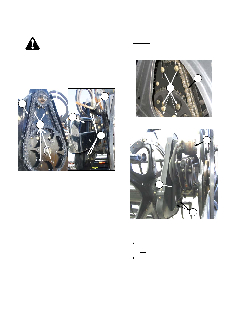 Danger | MacDon FD70 for Combine Operators User Manual | Page 198 / 246