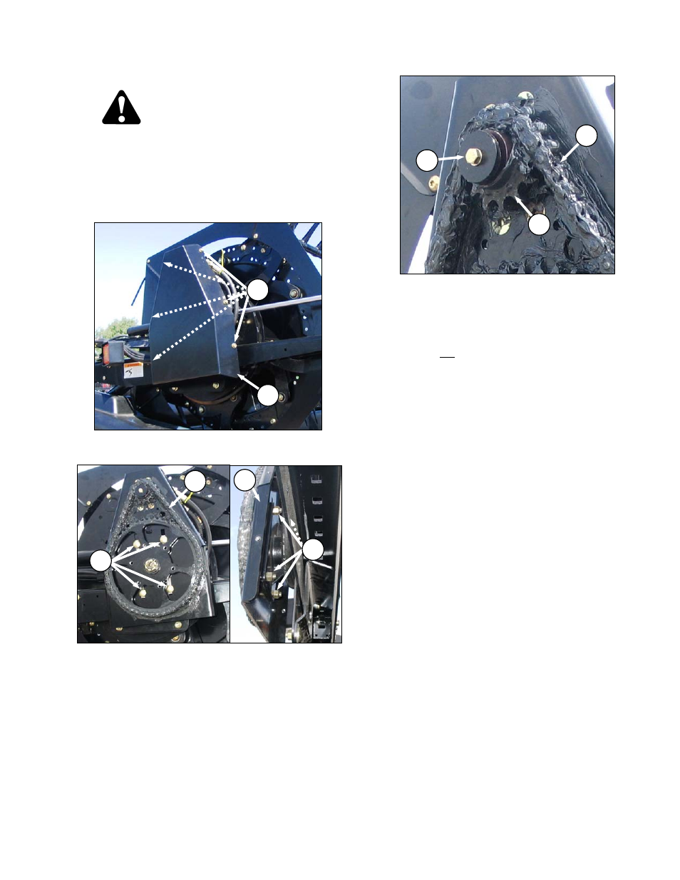 Caution | MacDon FD70 for Combine Operators User Manual | Page 203 / 246