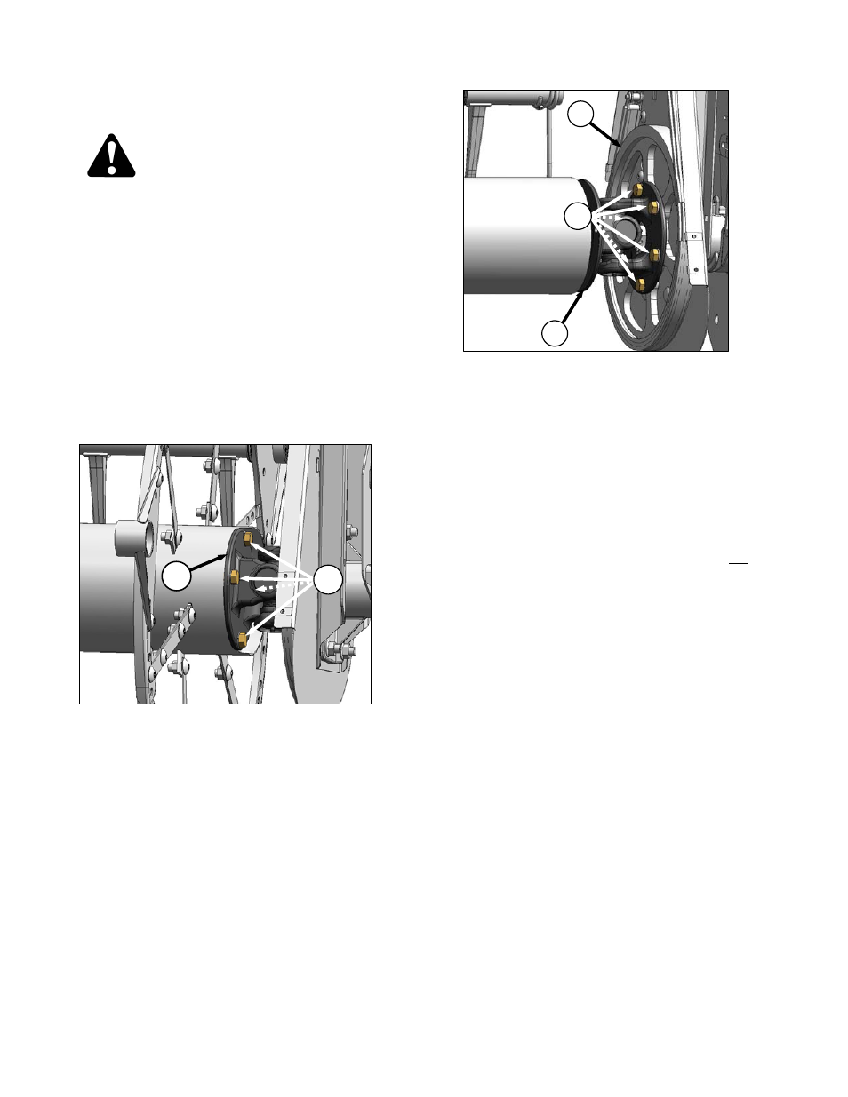 Caution | MacDon FD70 for Combine Operators User Manual | Page 204 / 246