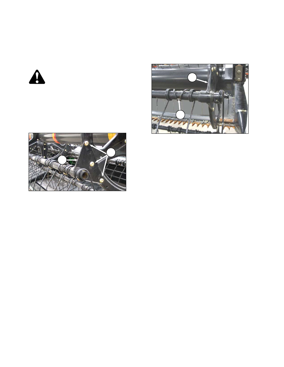 Caution | MacDon FD70 for Combine Operators User Manual | Page 210 / 246