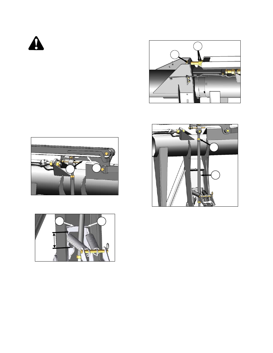 Warning | MacDon FD70 for Combine Operators User Manual | Page 218 / 246