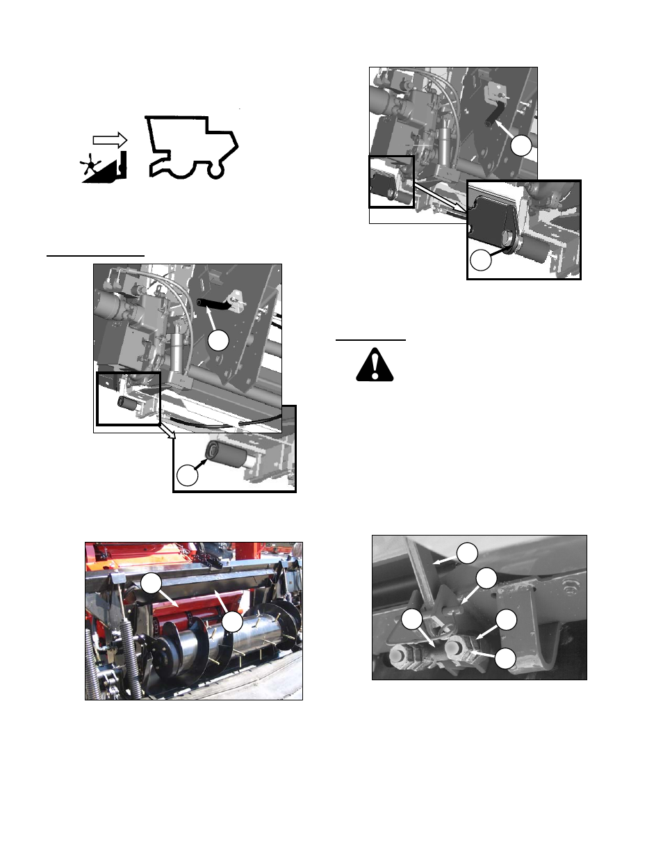 Warning | MacDon FD70 for Combine Operators User Manual | Page 36 / 246