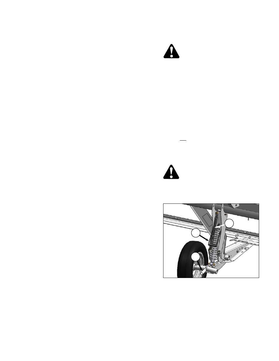 Caution | MacDon FD70 for Combine Operators User Manual | Page 91 / 246