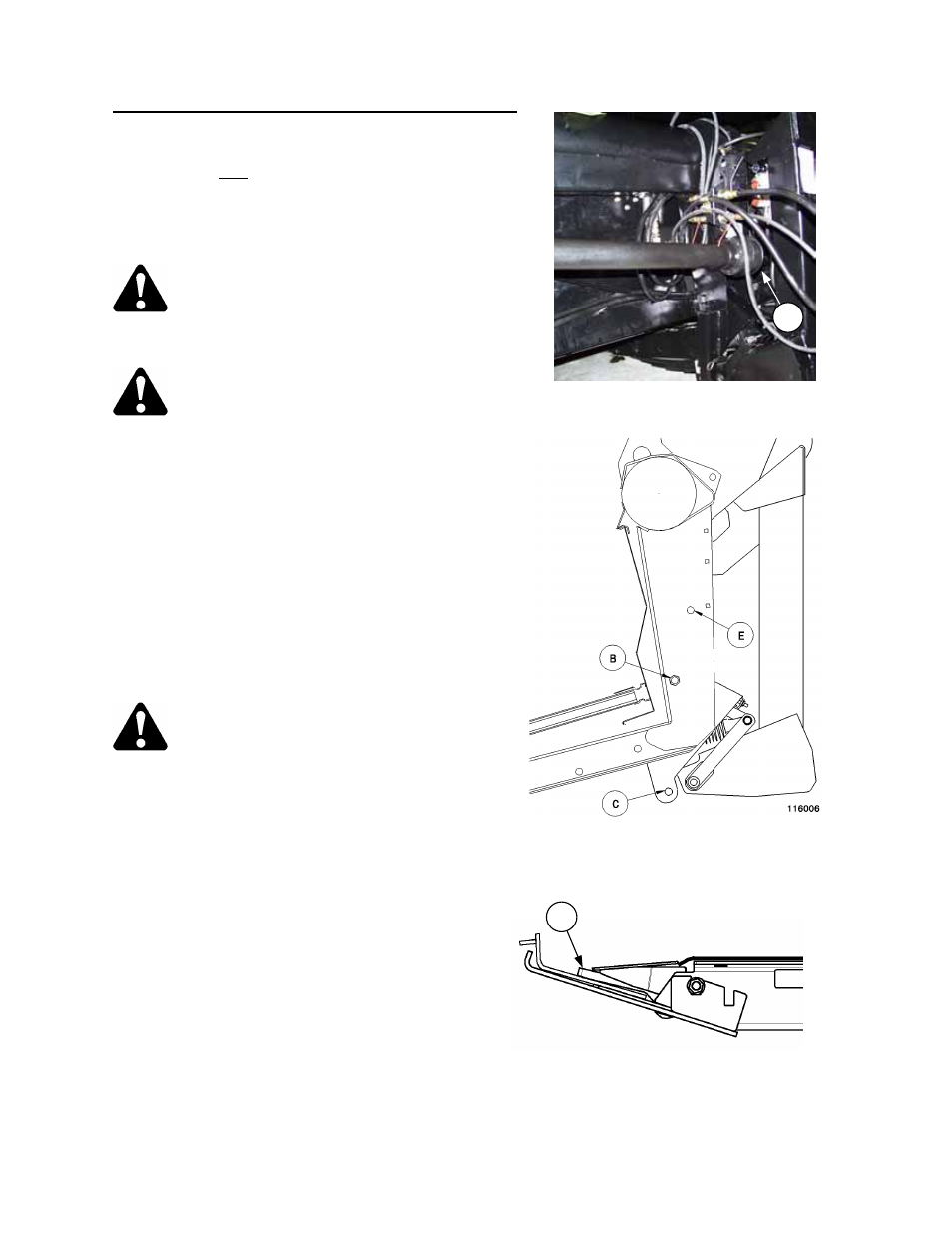 Header attaching & detaching | MacDon 872 Combine Adapter User Manual | Page 10 / 72