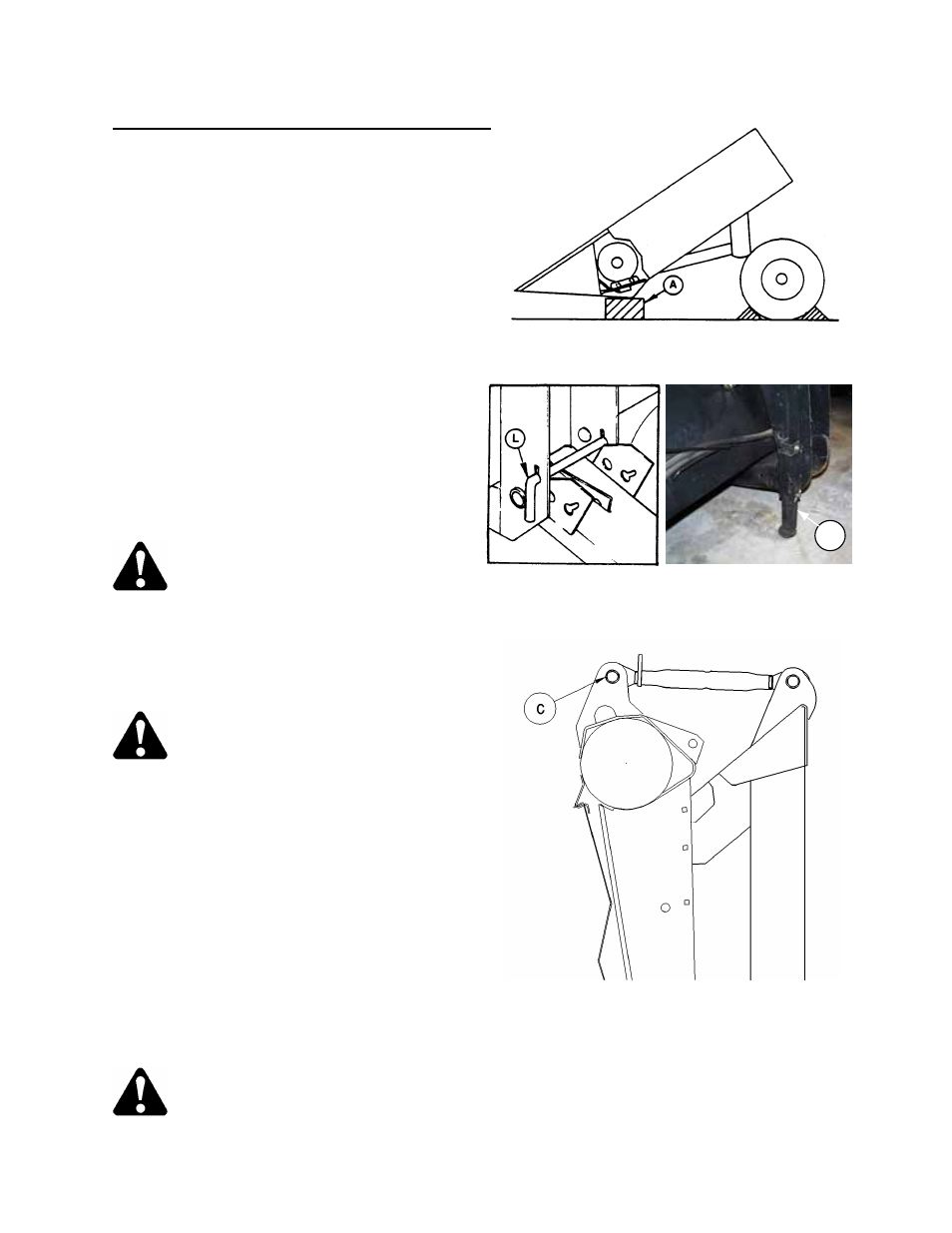 Header attaching & detaching | MacDon 872 Combine Adapter User Manual | Page 6 / 72