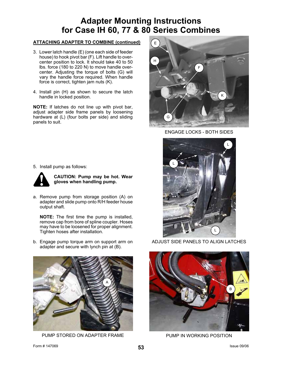 MacDon 873 Combine Adapter User Manual | Page 55 / 91