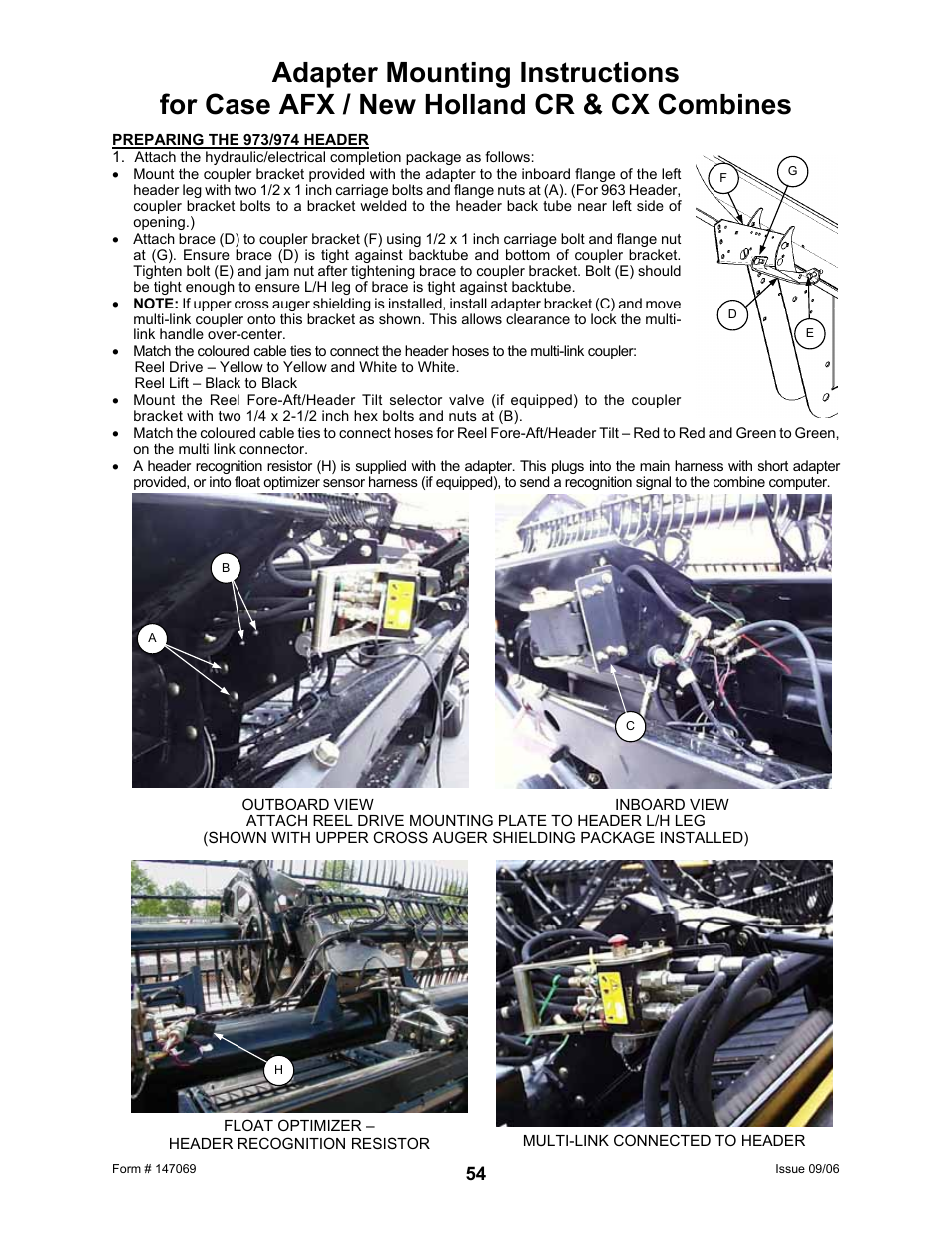 MacDon 873 Combine Adapter User Manual | Page 56 / 91
