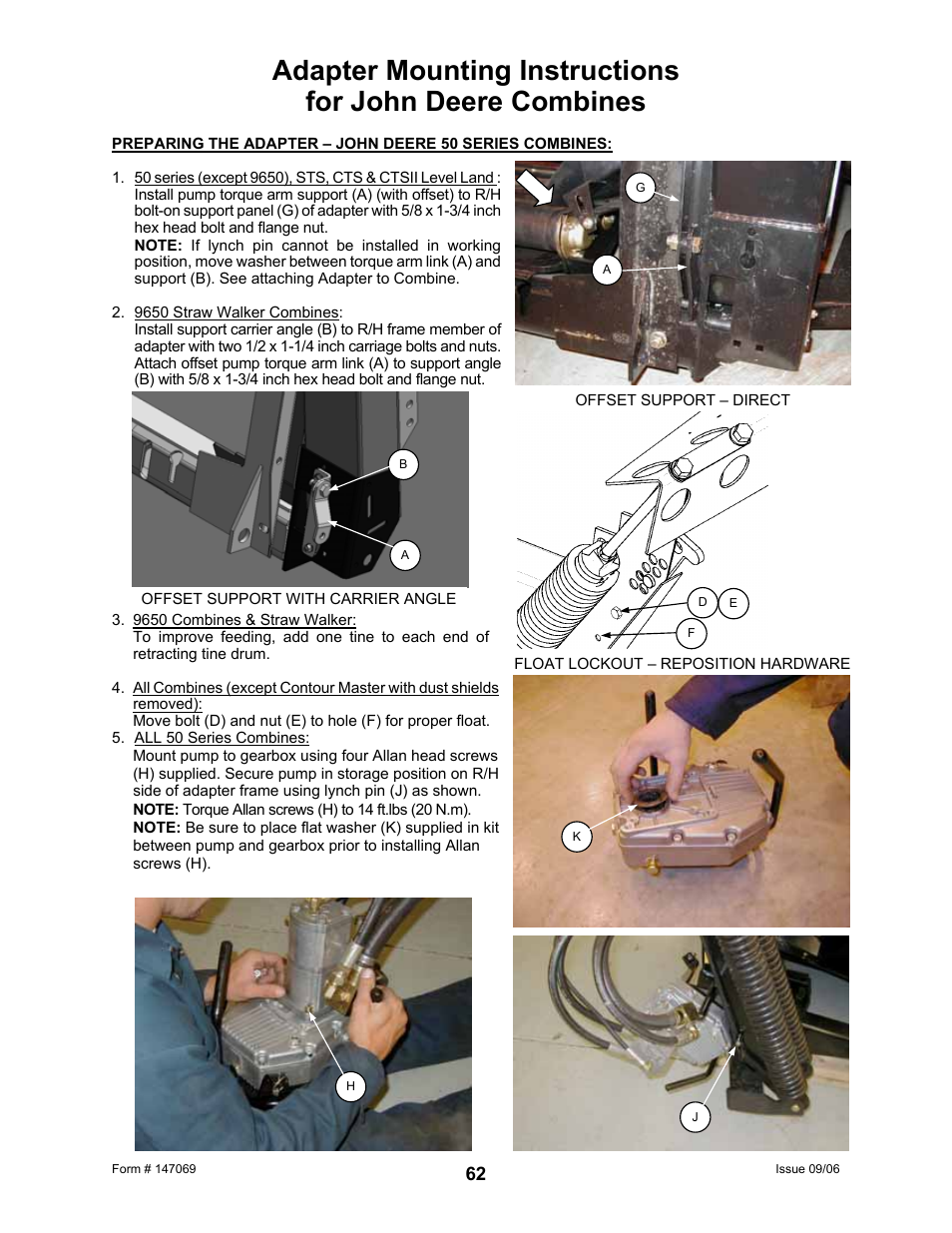 MacDon 873 Combine Adapter User Manual | Page 64 / 91
