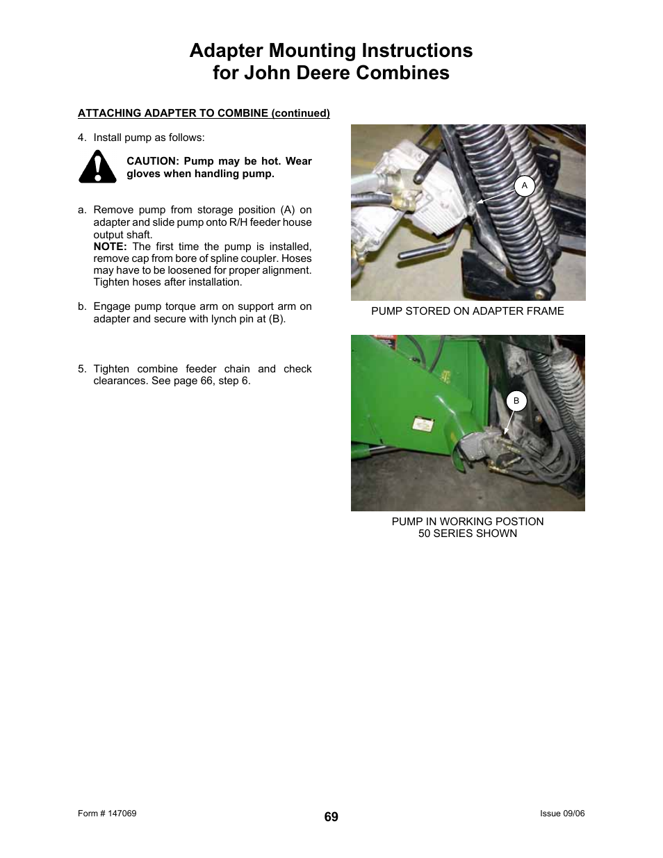 MacDon 873 Combine Adapter User Manual | Page 71 / 91