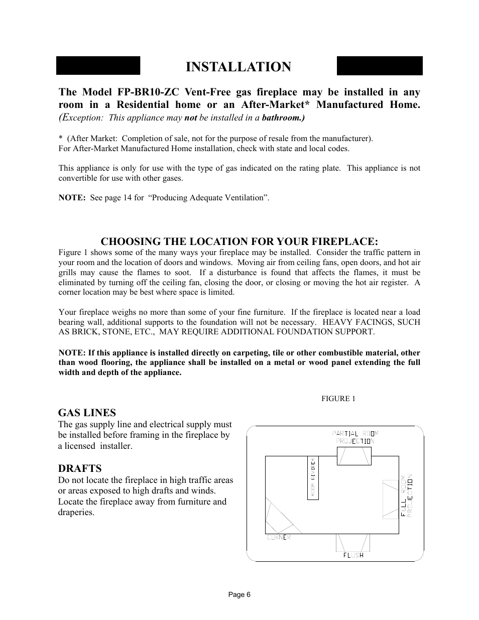 Installation | New Buck Corporation FP-BR-10-ZC User Manual | Page 8 / 38