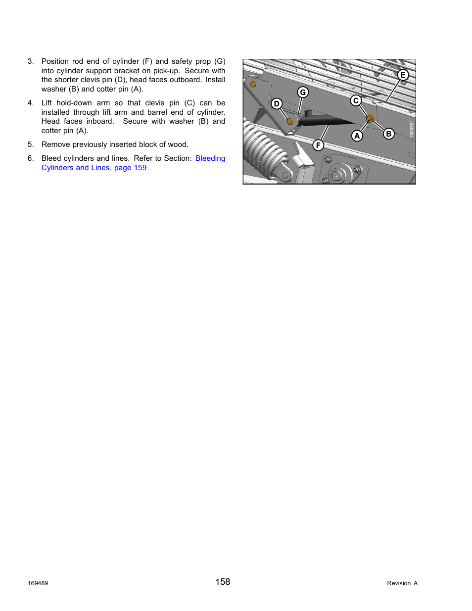 Bleeding | MacDon PW8 Pick-Up Header User Manual | Page 166 / 196