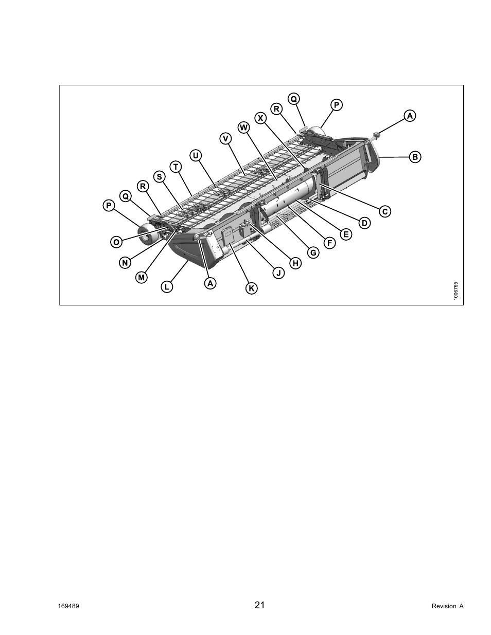 4pw8 component identification, Pw8 component identification, 4 pw8 component identification | Description | MacDon PW8 Pick-Up Header User Manual | Page 29 / 196