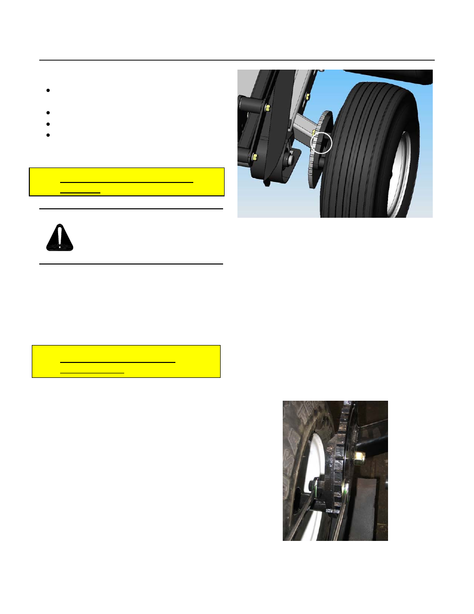 Warning | MacDon PW7 Pick-Up Header User Manual | Page 30 / 91